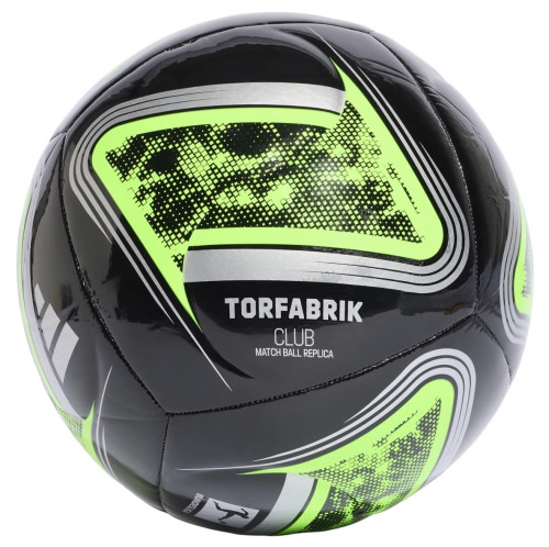 Adidas Bundesliga 26/27 Torfabrik Club Freizeit-Fußball black/green/silver met. Gr. 3, 4, 5